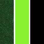 Green Glitter / Fluo Green / Black